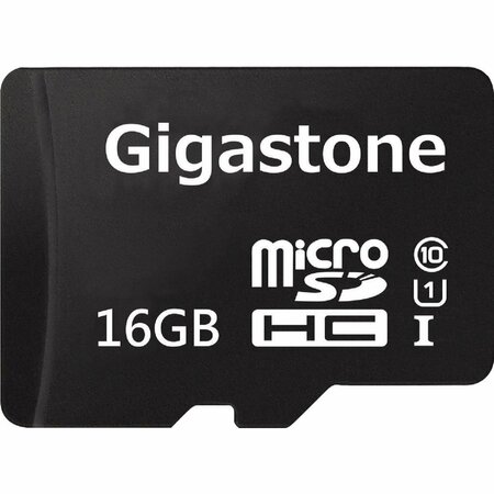 GIGASTONE Prime Series MicroSD Card 16 GB 2-in-1 Kit GS-2IN1600X16GB-R